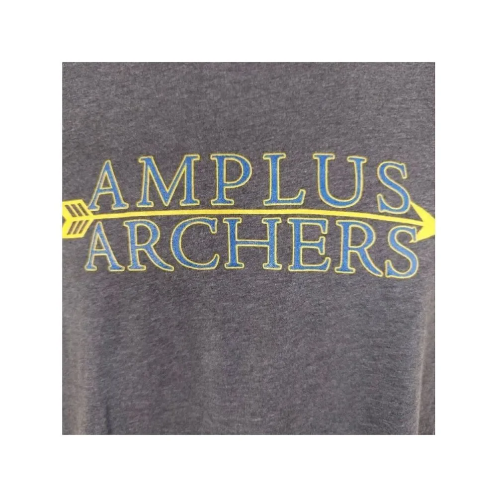 Amplus Academy Archers T Shirt Mens Size Medium Gray Las Vegas School